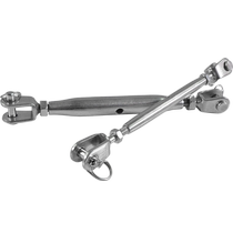 304 stainless steel closed body flower basket rope tightener turnbuckle screw wire rope tightener chain tensioner M5-M20