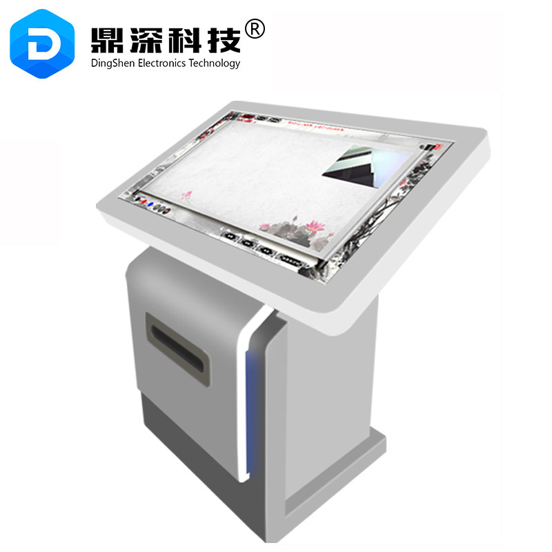 32 43 - inch electronic signature one - screen interactive message photo printing touch screen software dual screen signature query
