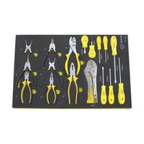 Eagles print 17 pieces of pliers screw batch tool holder set 98431 steel wire tip Mouth pliers screwdriver bestir