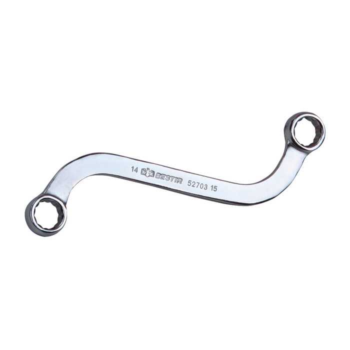 Eagle's printed BESTIR chrome vanadium steel S-type Plum wrench