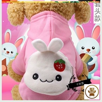 Розовый белый кролик