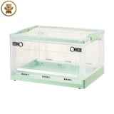 Складной прозрачный ящик для хранения для домашнего использования, одеяло, пластиковая коробка для хранения