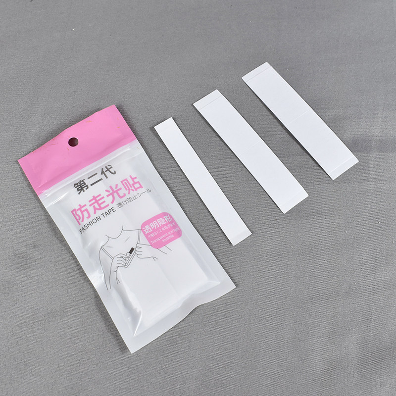 Anti-slip patch clothes fixed holding baby bag invisible sticker anti-walking light I shoulder fixed double-sided adhesive narrow and fine addictive shoulder strap drain