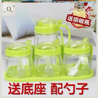 Зеленый 1 масляный горшок+3 приправы+база