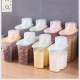 Герметичные банки, банки для чая, герметичные банки, кухонные прозрачные герметичные банки, бутылки с крышками, небольшие банки для хранения круп, банки для пищевых продуктов.