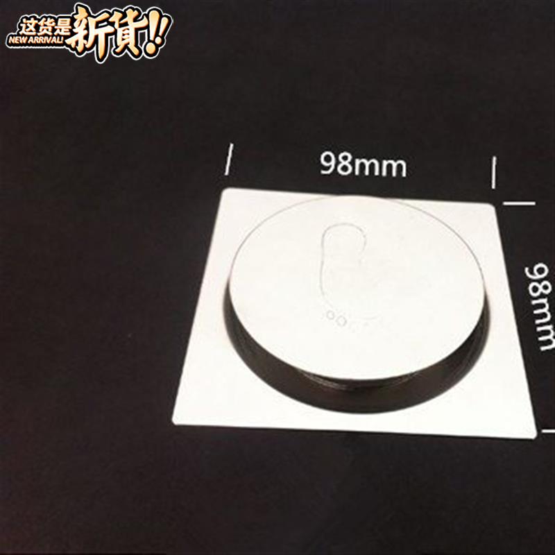 Foot switch Bounce type square floor steel floor drain Anti-b insect anti-foot odor step leakage Bathroom powder room No