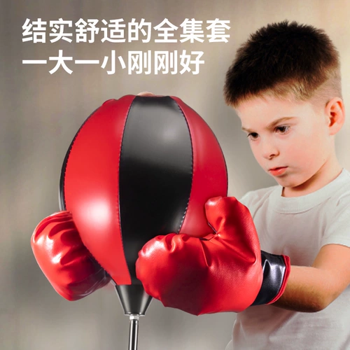 Боксерские перчатки, детская неваляшка, оборудование для тренировок, игрушка, антистресс