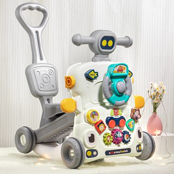 Baby Walker, Baby Stroller, Multi-Functional Learning to Walk, Three-In-One Gift Box, Anti-O-Leg Children's Toy