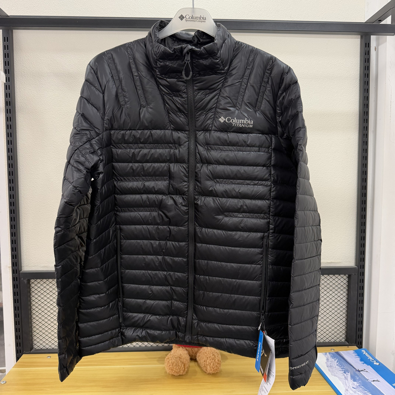 2026 Autumn/Winter Columbia Men's 800 Fill Titanium Water-Repellent Polar Thermal down Jacket We0547
