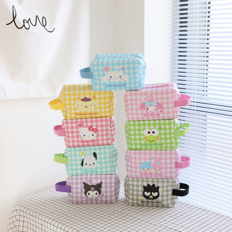 inka tonghua makeup bag new waterproof large capacity travel wash bag fitness skin-care product finishing bag cashier bag