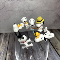 Cute Q version Snoby cup edge Decorative Tea Friend Edge Twisted Egg Paparazzi hand swing piece along the paparazzi