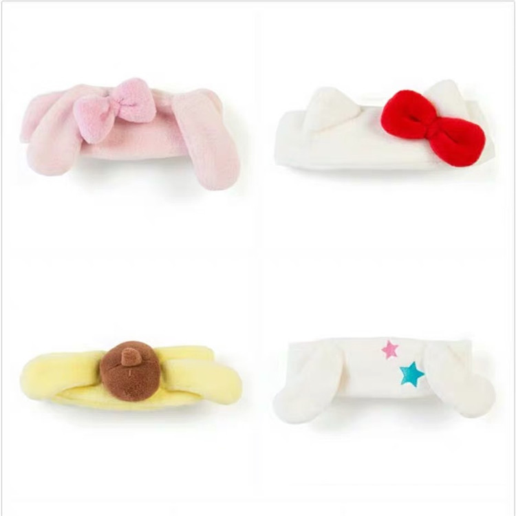 Teenage Girl Hearts Pink Wash face bouquet with beauty Ledy jade Gui dog make-up coated face film bundles hair with cute heady accessories