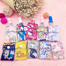 Cartoon safety charm bag Cute child baby incense bag Melody amulet bag Mini jewelry clip bag