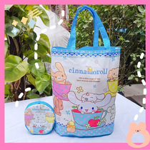 Teenage Girl Hearts Cute Shopping Bags Day Series Large Capacity Folding Eco-friendly Bags Convenient Travel Cashier Bags Handheld Mommy Bags