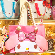 Transparent jelly bag waterproof swimming bag melody Jade dog cute cartoon Hand bag shoulder bag beach bag women