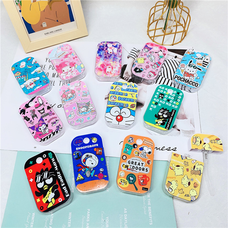 New cartoon multitug spray bottle 50ml portable and convenient thimerosal alcohol split bottle girl with a small bottle of skin