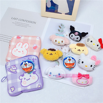 ins pop cartoon plush brooch can love yugui pudding accessories girl wallet pen bag DIY bag wrapping pins