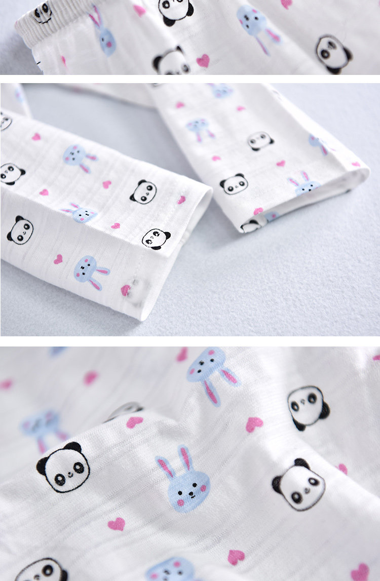 Детское хлопковое термобелье, бамбуковые штаны, пижама, костюм мальчика цветочника, дышащий комплект, детская одежда OTHER / Other 