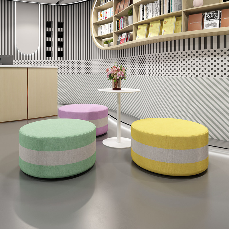 Apartment dorm changed shoelstool clothing shopcafé lounge net red leisure sofa simple cloth pier