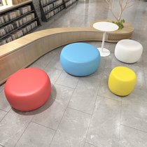Casual creative minimalist Dormitory Living Room Sloth People Swap Shoes Stool Coffee Shop Beauty Salon Office Shop Round Mound Sofa