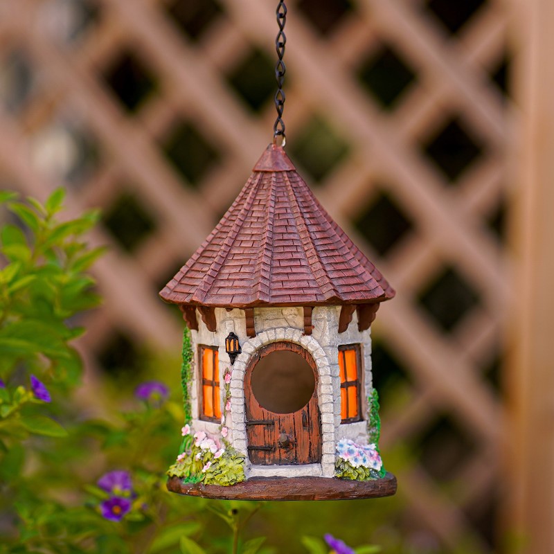 Garden decoration fitting garden layout creative outdoor high-end creative house tree tree bird dens breed hanging nest