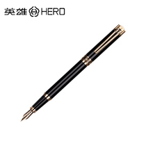 HERO Pen 1316A12K gold nib classic ink pen gift box calligraphy writing writing practice signature pen