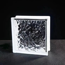 Crystal glass brick partition wall 145×145×80 specifications transparent and translucent square bathroom manufacturer store