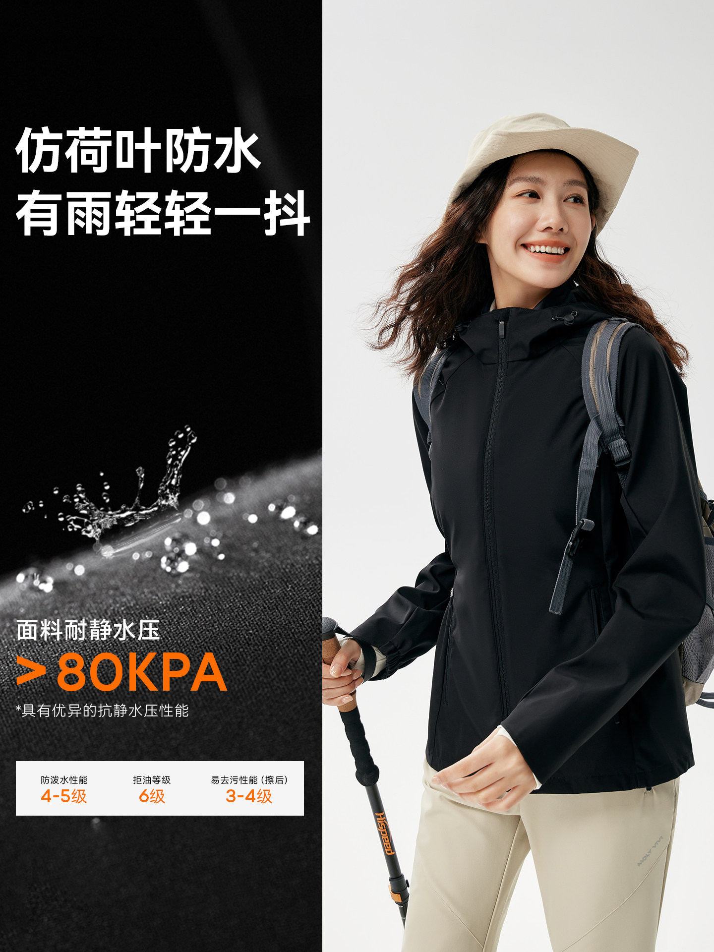 Magic Weiwei Slim Waist Goose down Jacket for Women 2025 Winter New Windproof Waterproof 3-in-1 Softshell Coat