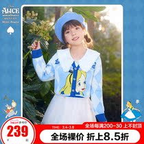 minipeace PEACEBIRD (Alice) childrens spring new girls college wind foreign sweater cardigan Ole