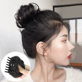 Кудрявый парик, заколка-крабик изготовленная из настоящих волос, аксессуар для волос, заколка для волос, придает объем