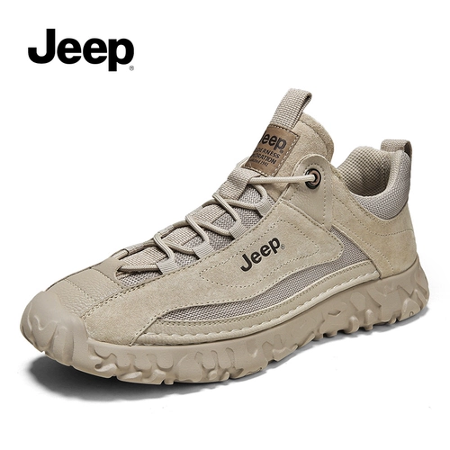 Jeep, джип, весенняя дорожная повседневная обувь для скалозалания, нескользящая спортивная обувь, новая коллекция, из натуральной кожи