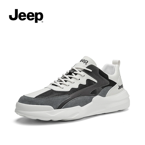 Jeep, джип, мужская тонкая летняя дышащая универсальная трендовая спортивная обувь, для бега
