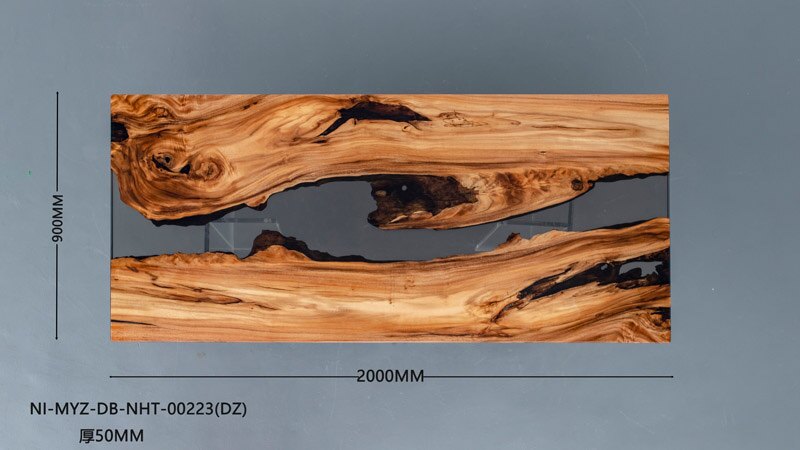 South American walnut wood resin table 200 * 90 * 5 shipping to pay-Taobao