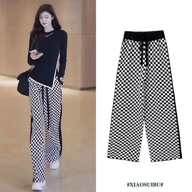 Spring New Leisure Sports Suit Women's Loose Fashion Foreign Pie Slimmer And Thin Korean Version Trend Upscale Temperament Woman