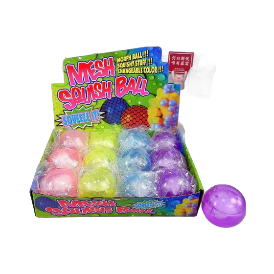 5-Pack of Creative Ice-Feel Water Balls, Stress-Relief Ice Ball Squeeze Toys, Fun Children's Toys