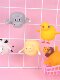 5-Pack Stress Relief Inflatable Animal Balloons, Soft Rubber Squeeze Toys, Pat Balls, Bouncy Balls, Cute Venting Toys