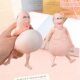 2-Pack of Creative Ugly-Cute Bald, Big-Bellied Old Man Squishy Toys with Soft and Sticky Texture, Made of Dough, for Stress Relief