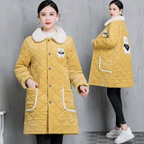 2022 New Pint Tennis Red Pops winter New products Three layers of cotton cover clothes women Thickened Suede Long Sleeve Cartoon Cotton Clots