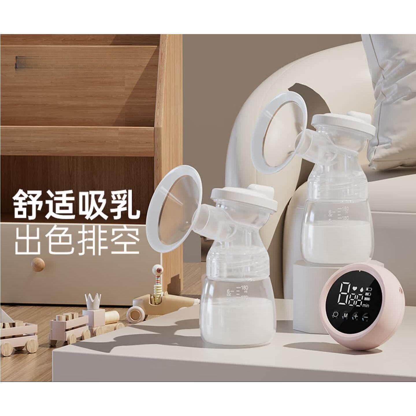 双边电动吸奶器全自动按摩孕产妇产后静音大吸力吸乳器
