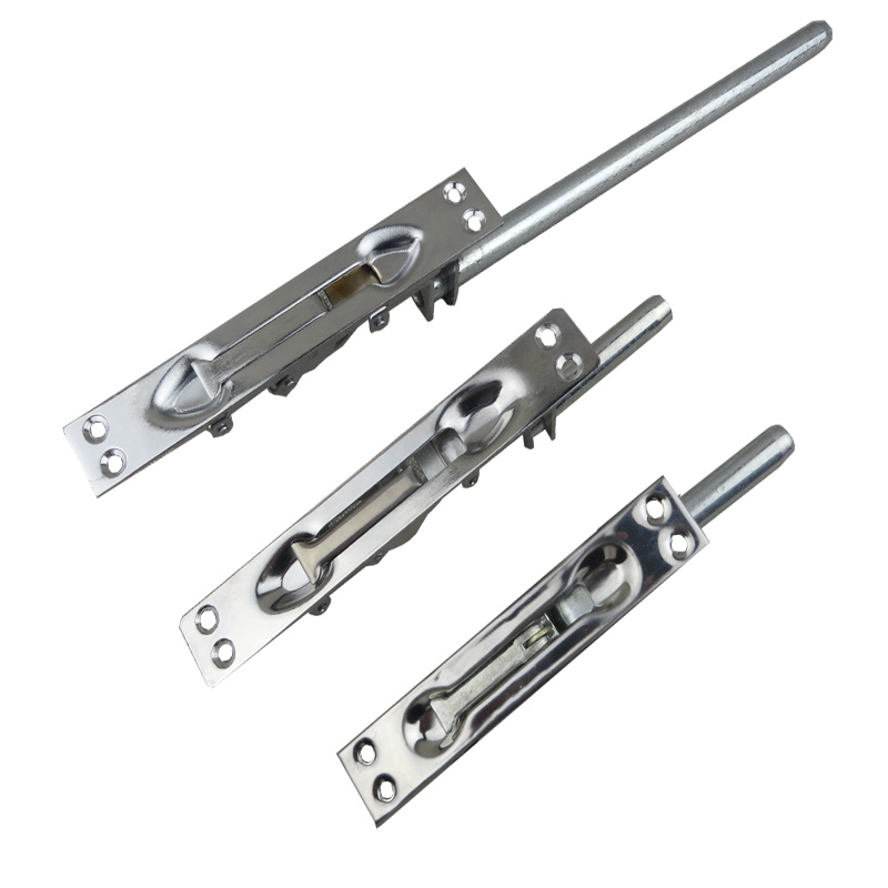 Buyang early type anti-theft door Heaven and earth dark latch double switch door invisible stainless steel central control latch mother and child fire door