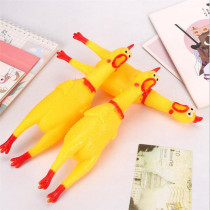 Clear Barn Screaming Chicken Scream Chicken Toy Decompression Vocalizing Blame for Chicken Desperation called Fighting Chicken Dogs Bite Toys