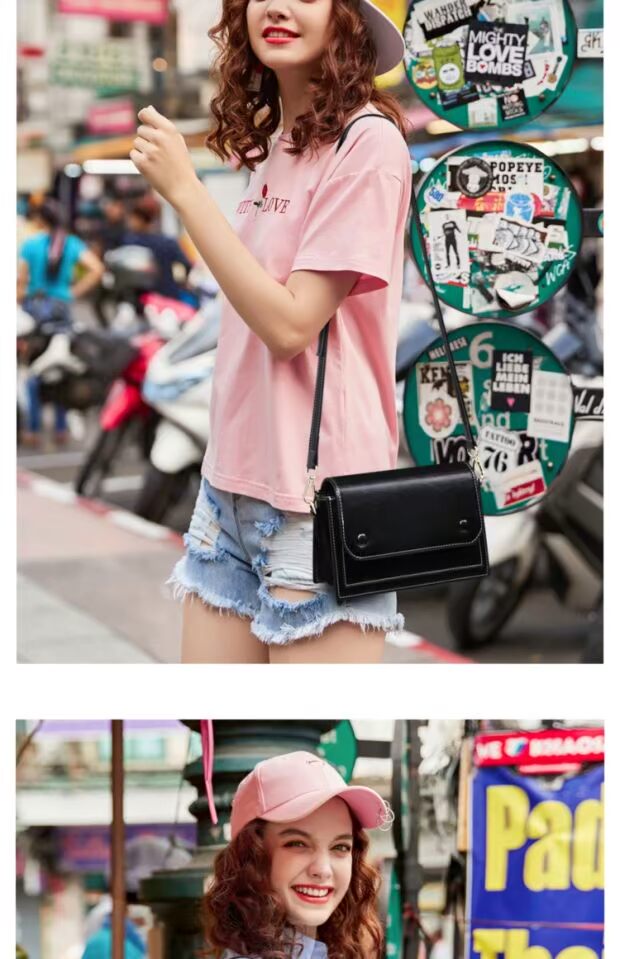 Túi xách ck nhỏ mới mới 2019 túi da thủy triều Messenger túi nữ hoang dã in túi đeo vai thời trang - Túi xách nữ túi nữ đẹp