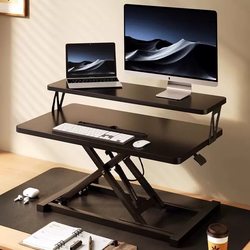 Standing Workbench Desk Liftable Desktop Computer Desk Laptop Desktop Foldable Elevator Bracket