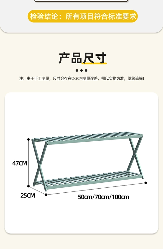 kệ để ban công Giá hoa trong nhà phòng khách ban công cây mọng nước Giá để chậu hoa tầng đứng loại tre giá để đồ giá hoa giá tầng chậu sắt treo ban công