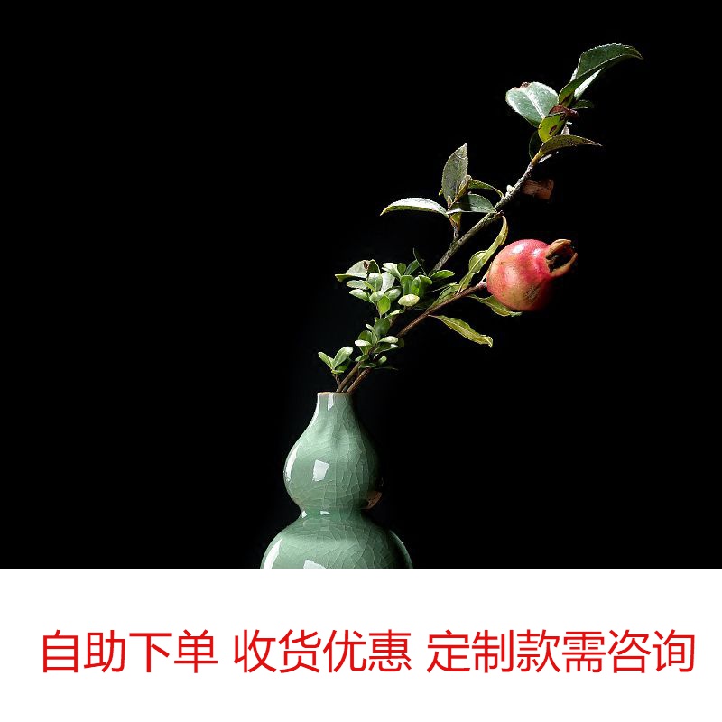 Creative ornaments hand-made crude pottery ceramic small flower utensils home economical and strong cultivation flower vase Japanese-style simple flower arrangement