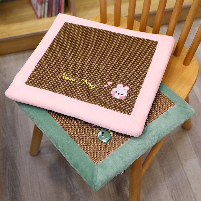 Summer mat cushion office sedentary? Chair cushion student chair cushion memory foam stool cushion fart cushion cool cushion