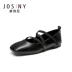 Giày đơn Zhuo Shini cho phụ nữ mùa xuân 2020 mới nông thường xuyên ren chéo giày thấp thời trang và thoải mái giày đế mềm - Giày cắt thấp