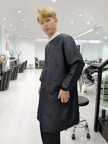 Не придерживайтесь галереи волос, парикмахерской с большими, средними, средними работниками, зоомагазином антистатический свободный фартук