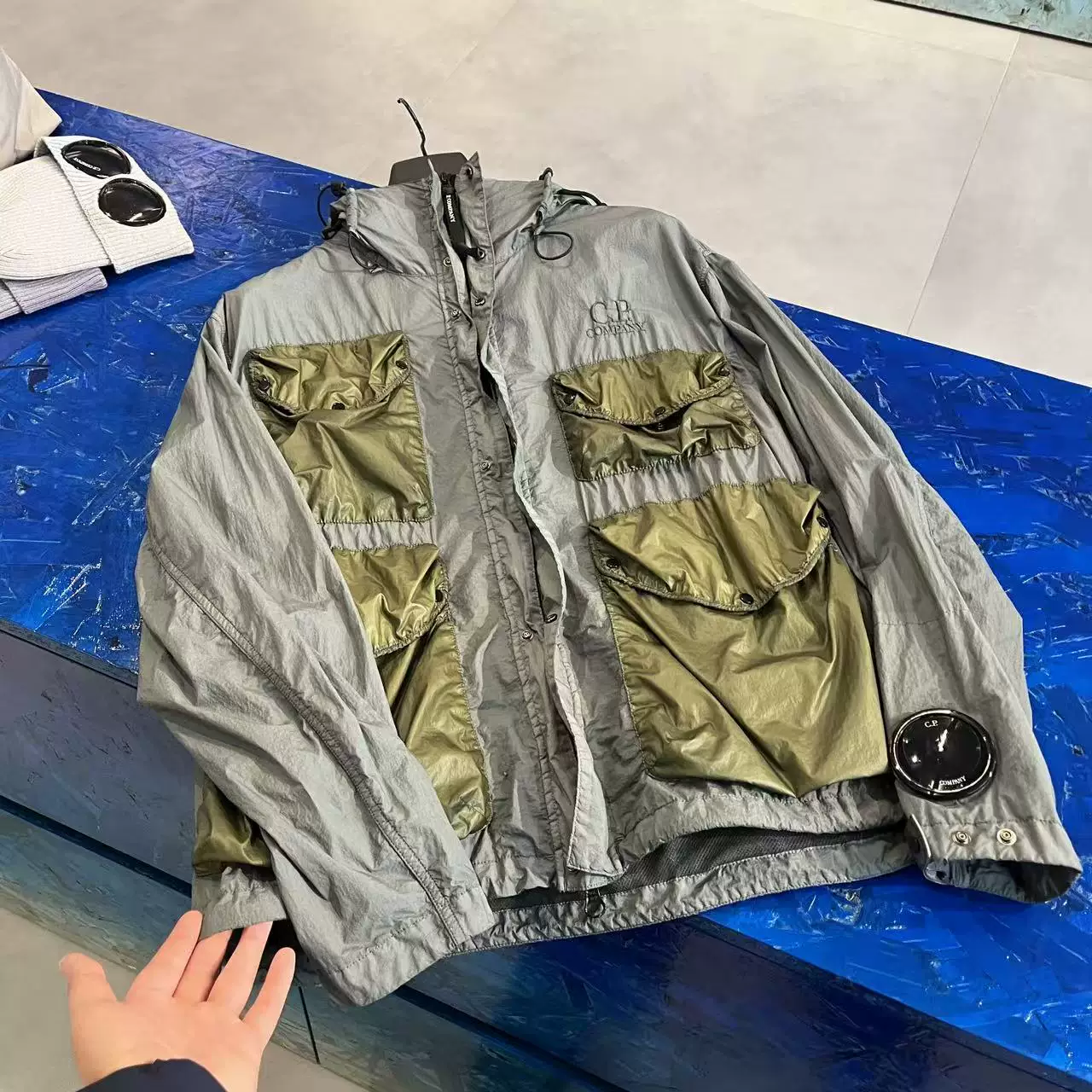 Cp Company стиль для мужчин и женщин, многоцветный выбор, ткань talon L, безвозвратный
