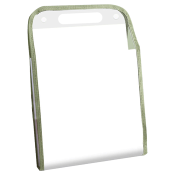 Thickened material of fully transparent test paper storage bag